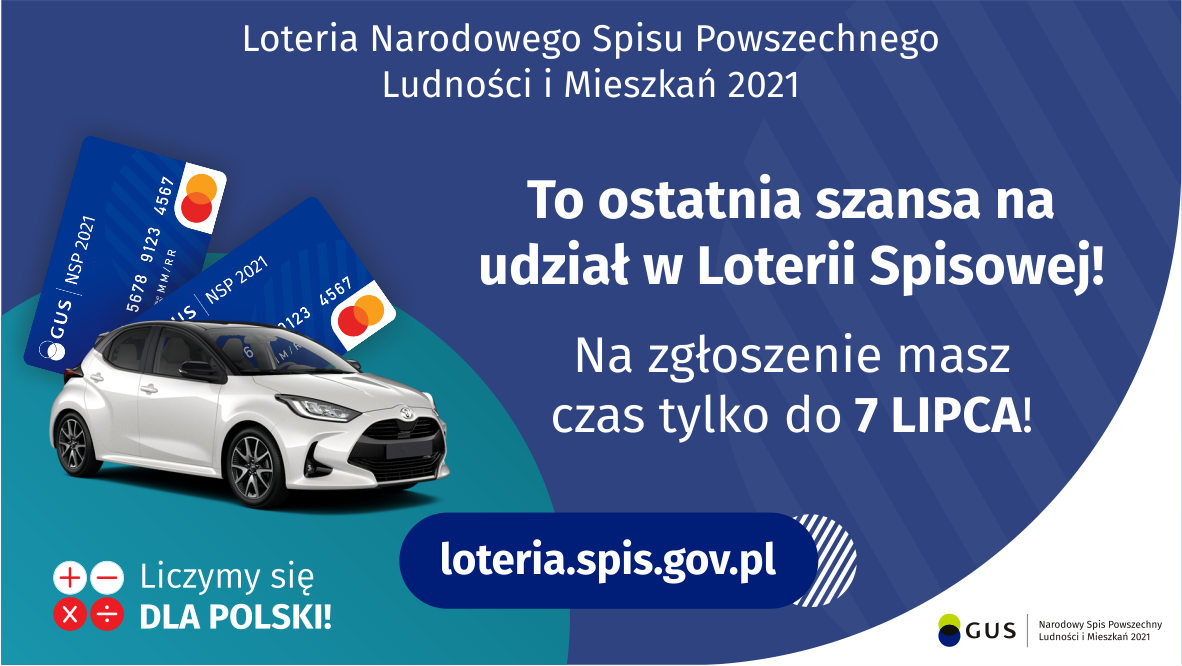 Ikona do artykułu: To ostatnia szansa! Spisz się i wygraj samochód w Loterii NSP 2021!